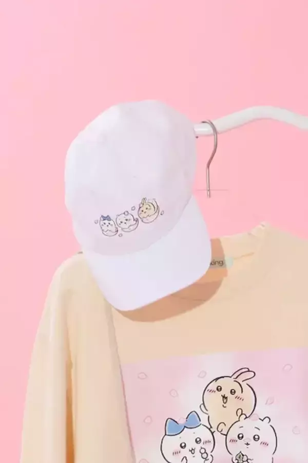 「お花見しよッ！「ちいかわ」“わ～い・・・”とはしゃぐハチワレたちなど春デザイン全4種がTalking Heads ODMに追加」の画像