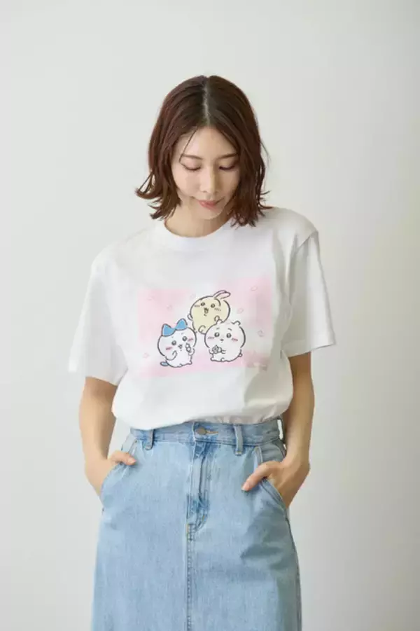 「お花見しよッ！「ちいかわ」“わ～い・・・”とはしゃぐハチワレたちなど春デザイン全4種がTalking Heads ODMに追加」の画像