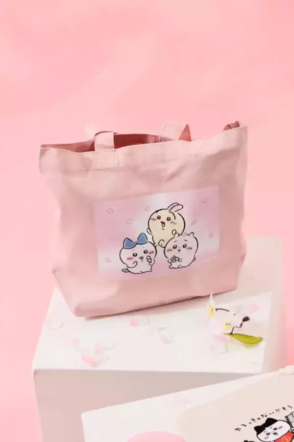 「お花見しよッ！「ちいかわ」“わ～い・・・”とはしゃぐハチワレたちなど春デザイン全4種がTalking Heads ODMに追加」の画像