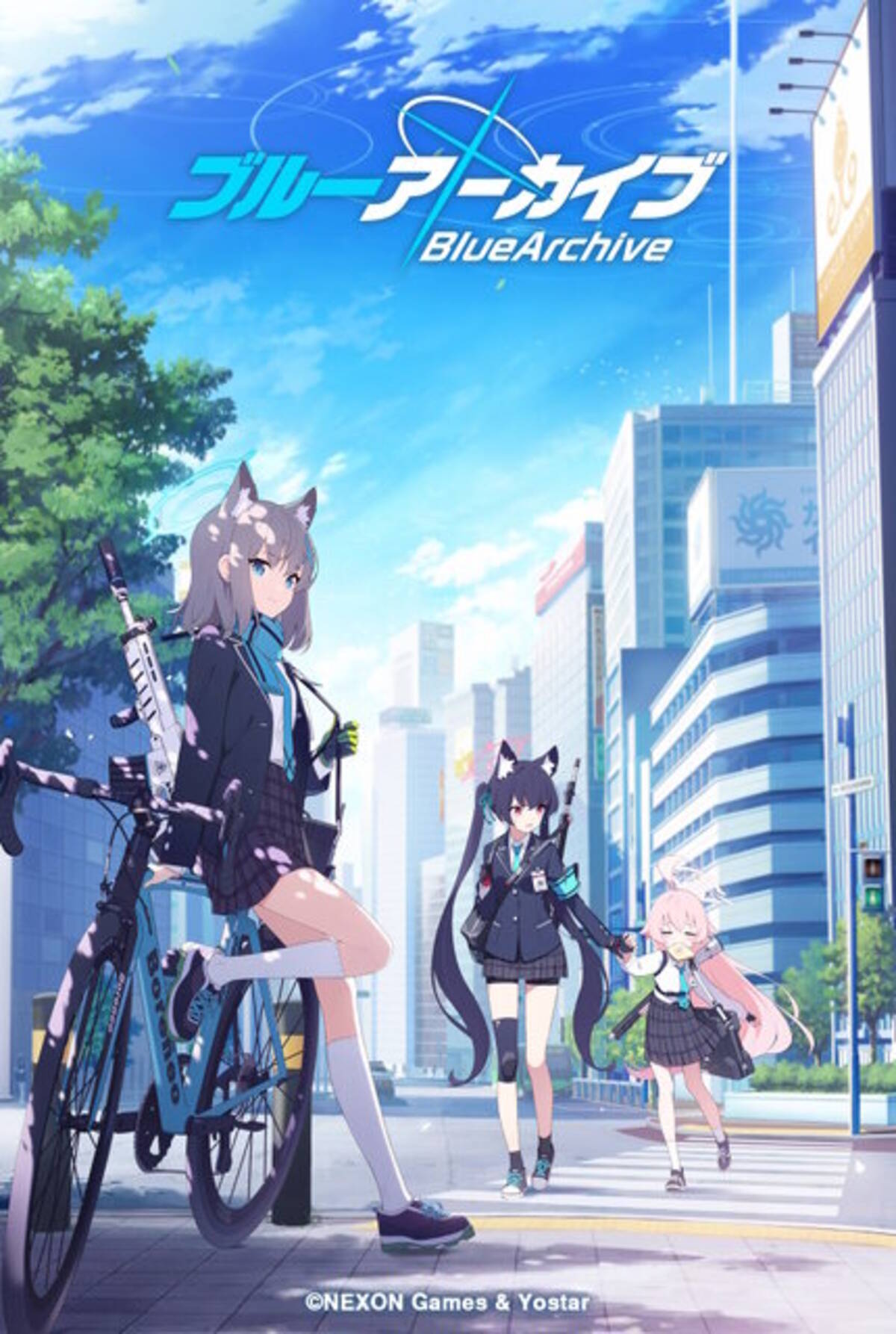 ブルアカ』TVアニメ化決定！「アロナ」が登場する“ティザービジュアル 