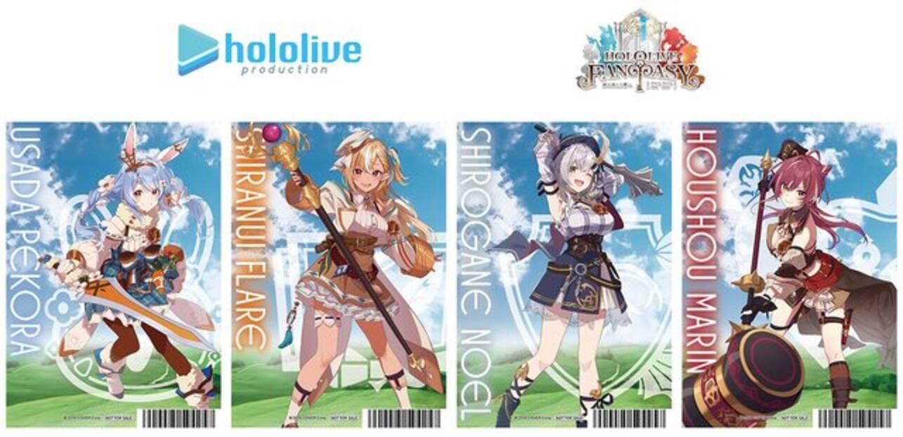 ホロライブ3期生メンバーが“ファンタジー衣装”でアニメイトに！描き 