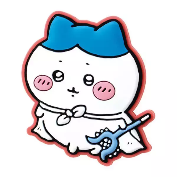 「さすまた携えた勇ましいハチワレも！「ちいかわ」 半立体のカラフルラバーマグネット第2弾が、ガシャポンにて5月第3週より発売」の画像