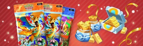 「『ポケポケ』新パック「紅蓮ブレイズ」いよいよ配信！「メガリザードンYex」などカントー御三家がメガシンカ」の画像