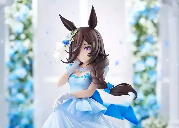 『ウマ娘』ライスシャワーのウェディングドレス姿が美しい…！裾を彩るレースの意匠までこだわって立体化