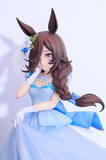 「『ウマ娘』ライスシャワーのウェディングドレス姿が美しい…！裾を彩るレースの意匠までこだわって立体化」の画像7