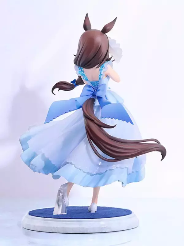「『ウマ娘』ライスシャワーのウェディングドレス姿が美しい…！裾を彩るレースの意匠までこだわって立体化」の画像