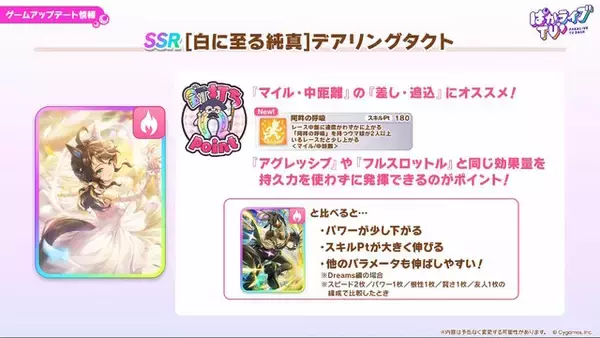 「『ウマ娘』新育成は「サクラバクシンオー」「ノースフライト」の衣装違い！5人のウマ娘が“ダンスパーティー服”でビシッと決める」の画像