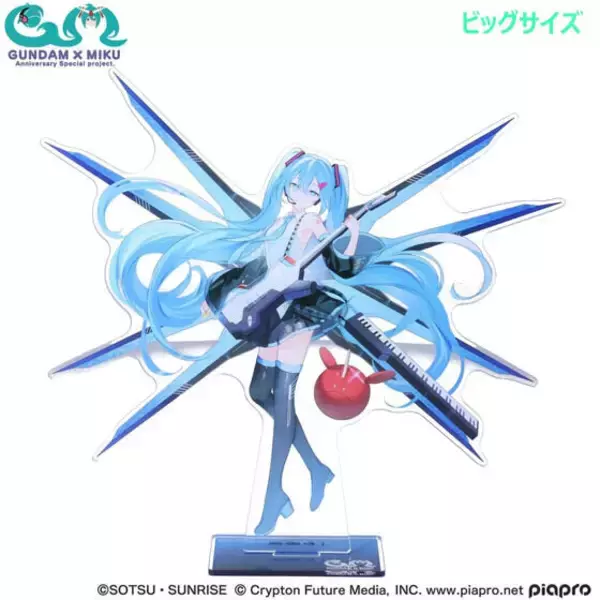 「ガンダム」×「初音ミク」グッズがプレバンにて予約受付実施！可愛い「シャアザクぐるみ」やド派手な「RX-78-2」デザインも