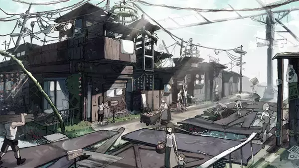 「『FGO』などを手掛けた塩川氏が新プロジェクトを発表！謎めいた“黒塗り”演出と、イメージイラストに注目」の画像