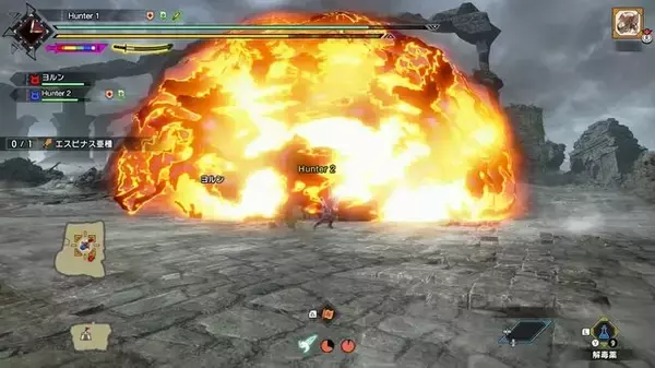 「『モンスターハンターライズ：サンブレイク』の「エスピナス亜種」討伐クエストをプレイ！ど迫力のワンパンブレスがヤバすぎた【TGS2022】」の画像