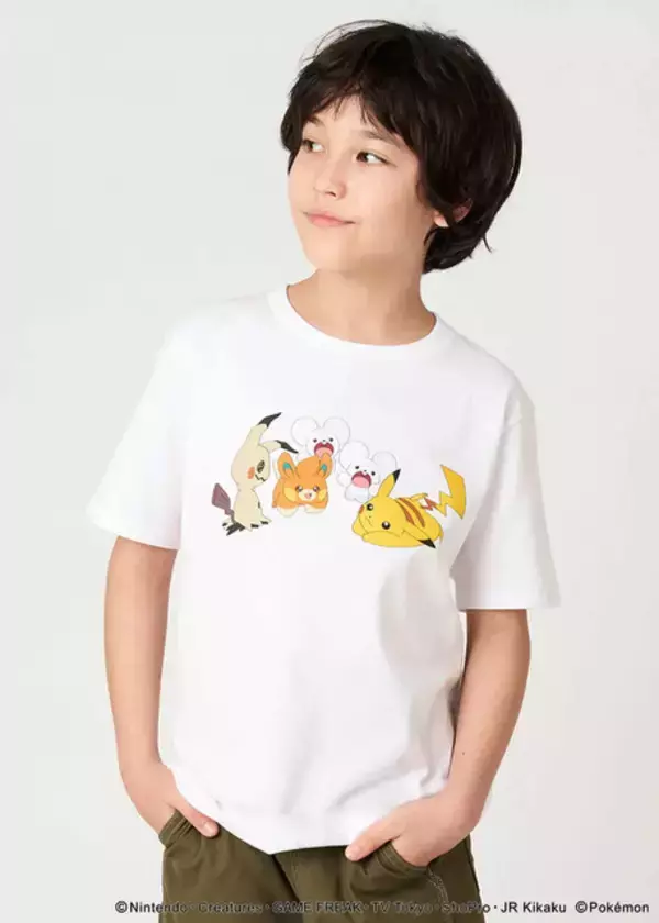 「グラニフ『ポケモン』コラボコレクションが10月7日発売！ゲンガーやミミッキュたちゴーストタイプのイラスト、ワンポイントアートをデザイン」の画像