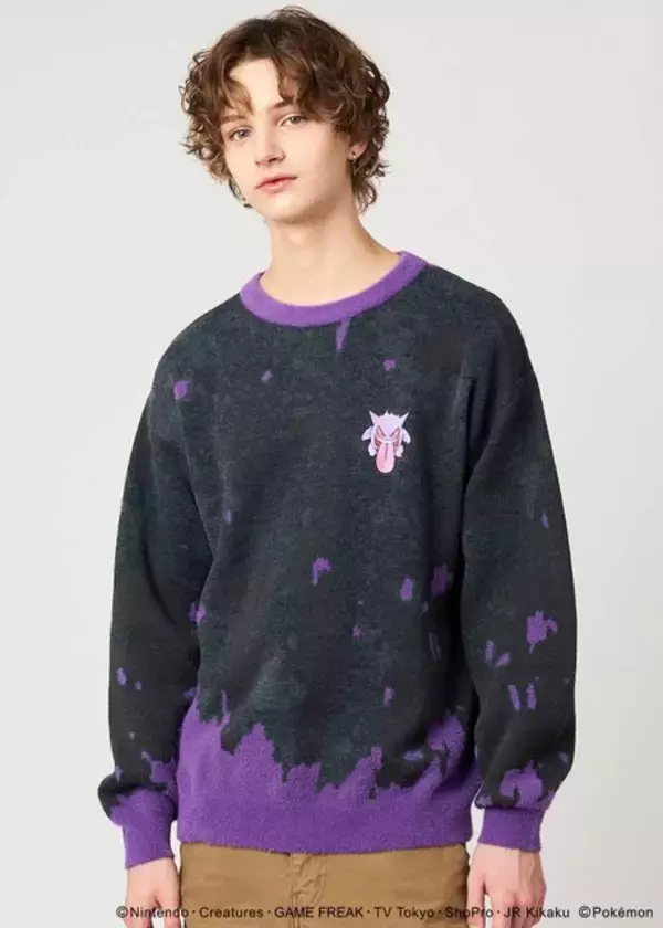 「グラニフ『ポケモン』コラボコレクションが10月7日発売！ゲンガーやミミッキュたちゴーストタイプのイラスト、ワンポイントアートをデザイン」の画像