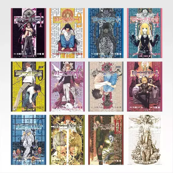 「一番くじ「 DEATH NOTE」がオンラインでも買える！夜神月、Lが表紙イラストを元に立体化、リュークのマグネットは“壁からすり抜ける”」の画像