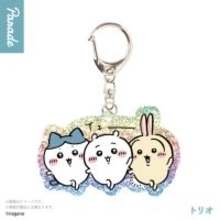 梅干しを前に渋い顔の「ちいかわ」など全7種！たっぷりラメでキラキラ輝くアクリルキーホルダーが3月中旬展開