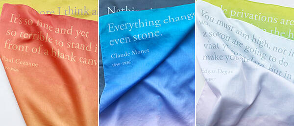 アートじゃなくて 言葉 が主役 ゴッホにモネにセザンヌ 有名画家の名言をあしらったグッズが気になる 22年8月16日 エキサイトニュース