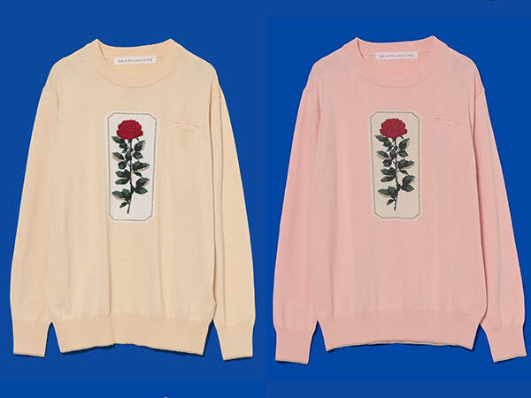 スイーツブランド ルル メリー の花のイラストがバッグやニットに Beams Coutureとのコラボが素敵 22年1月27日 エキサイトニュース