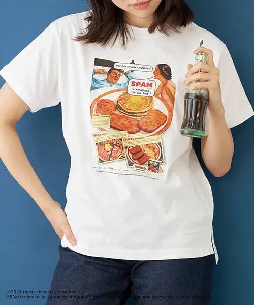 “レトロアメリカン”なデザインの虜…！ランチョンミート「SPAM BRAND」のTシャツやポーチが激アツです