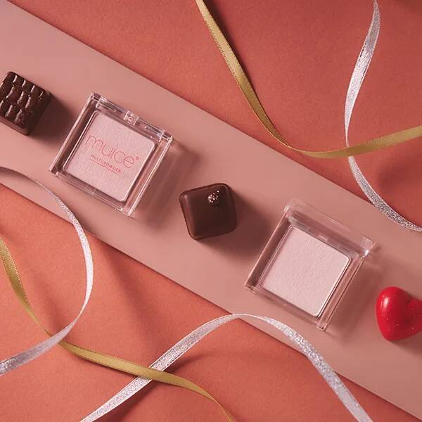チョコみたいな色味がめちゃかわ。「muice」初の“バレンタインコスメ”で、お菓子のようにあま～い表情を作ろ