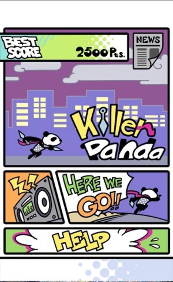 アメコミタッチの画風が可愛い 俊敏な キラーパンダ が敵を倒すアクションゲーム 15年2月2日 エキサイトニュース