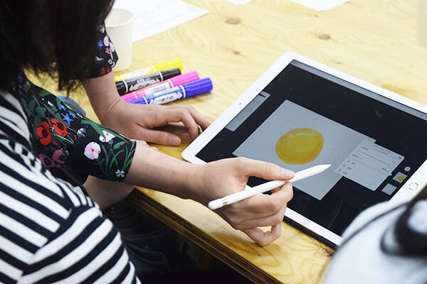 現役女子高生が初めてのipad Proとapple Pencilで年賀状のイラストを描くイベントに参加 その使いやすさにびっくり 16年12月4日 エキサイトニュース 2 5