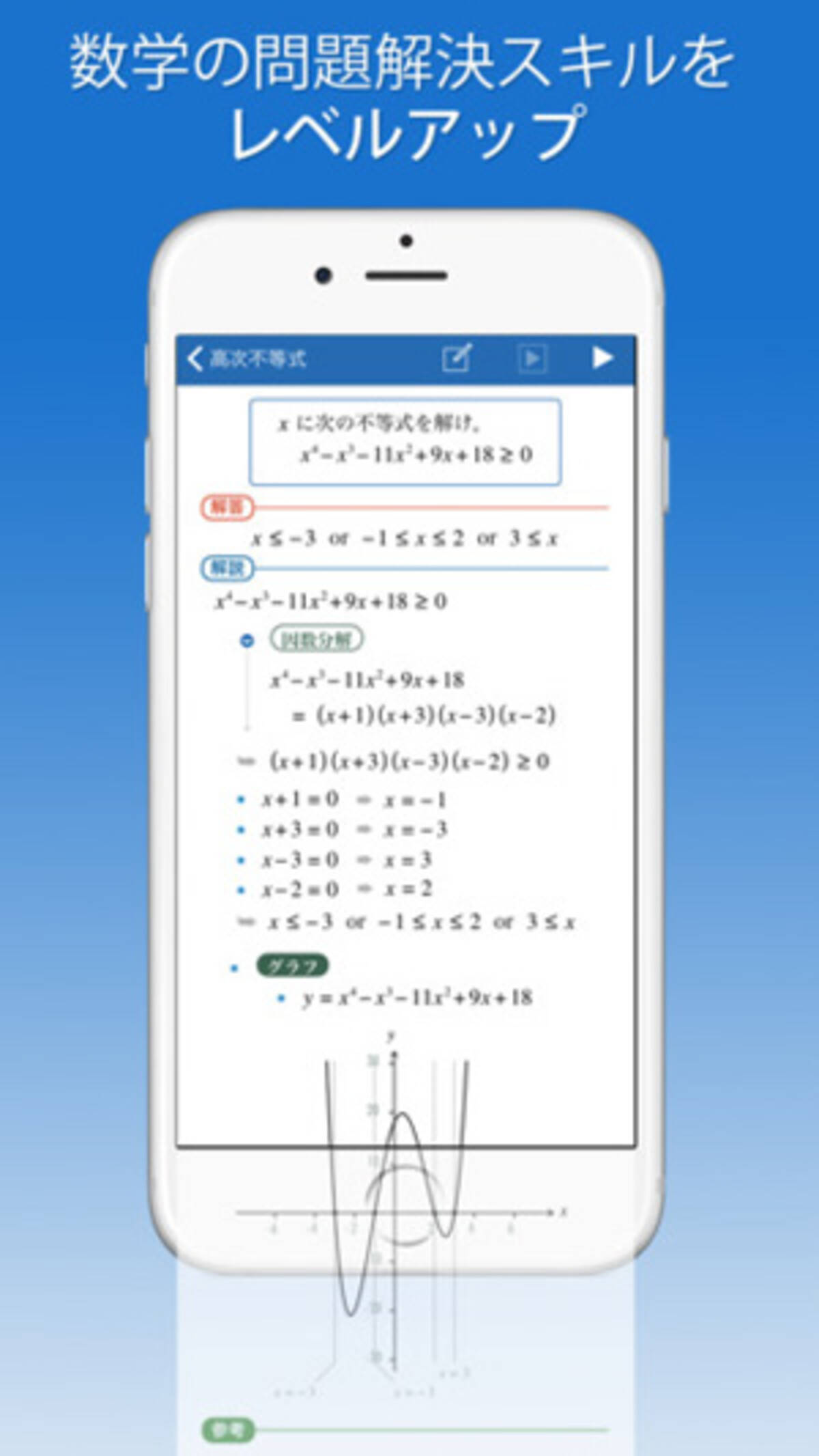 高校数学をaiアニメで解説するアプリ Fx高校数学問題の解決機 が凄い 16年5月3日 エキサイトニュース