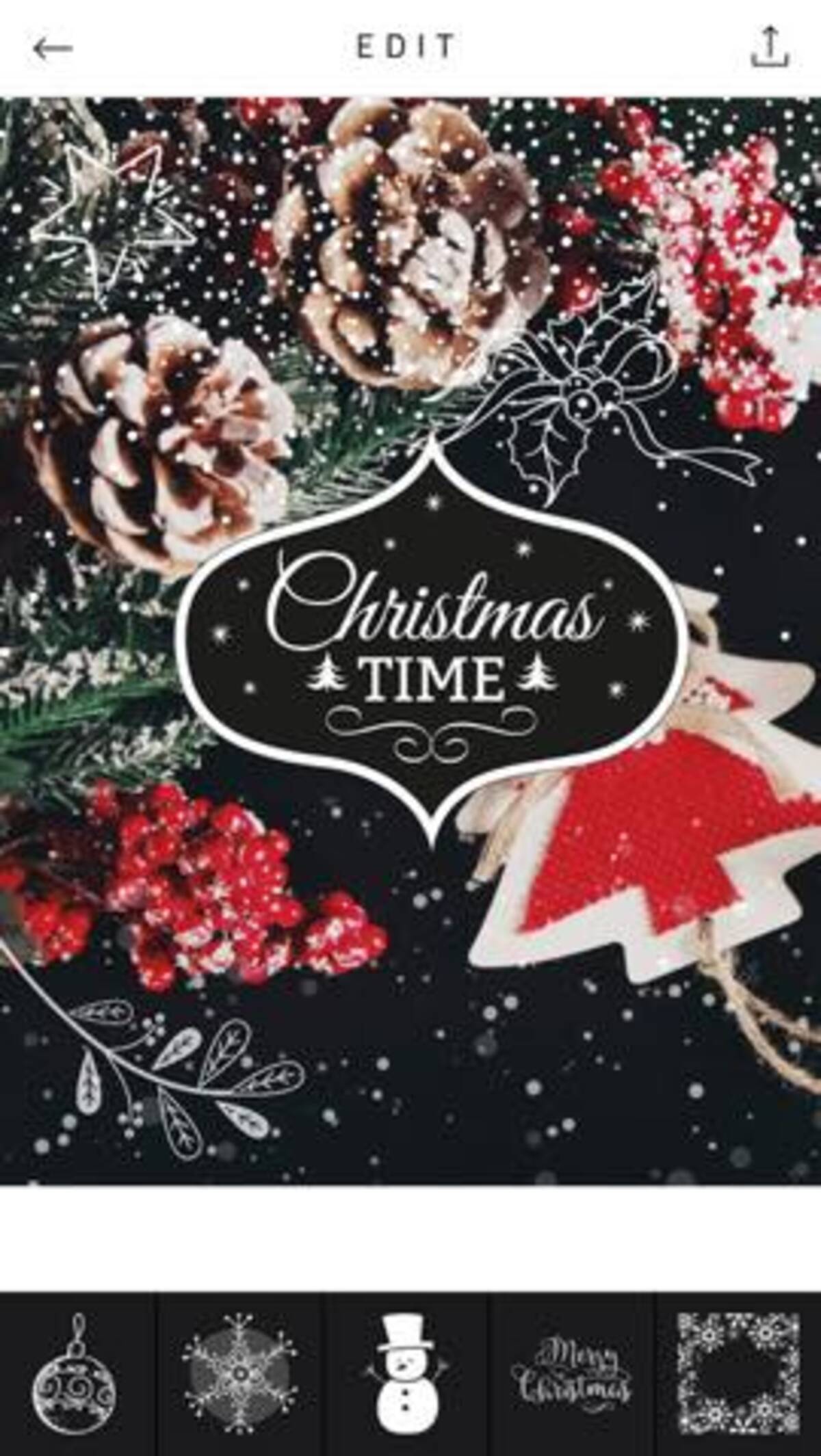 今日の無料アプリ 1円 無料 クリスマステーマの写真加工アプリ Xmas Cam 他 2本を紹介 16年12月21日 エキサイトニュース