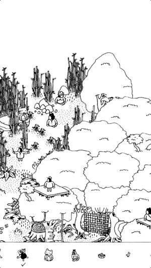 ウォーリーを探せの進化版アプリ Hidden Folks のモノクロの手描きイラストが良い感じ 17年2月24日 エキサイトニュース