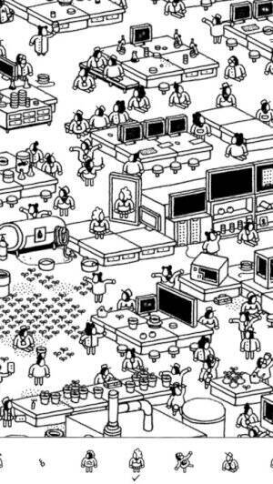 ウォーリーを探せの進化版アプリ Hidden Folks のモノクロの手描きイラストが良い感じ 17年2月24日 エキサイトニュース