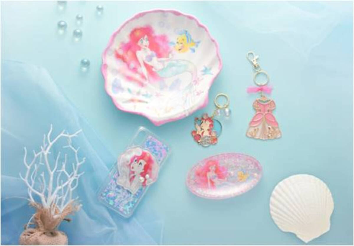 プリンセスモチーフの ユニベアシティ も ディズニーストア限定 アリエルグッズ が4月発売 18年3月24日 エキサイトニュース