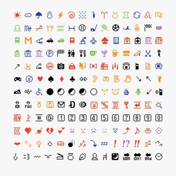日本発の Emoji の原点はここにあった なつかしのあの絵文字を書籍化するプロジェクトがkickstarterにて開始 18年5月29日 エキサイトニュース