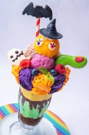 レインボーメニューが大集合 Kawaii Monster Cafe原宿 今年のハロウィンは 派手カワイイ 18年9月27日 エキサイトニュース