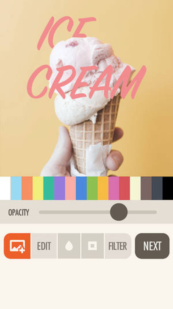 今日の無料アプリ 1円 無料 簡単に立体的なタイポグラフィ作品が作れるアプリ Fonta 写真に物語を盛り込んでみてください 他 2本を紹介 19年3月16日 エキサイトニュース