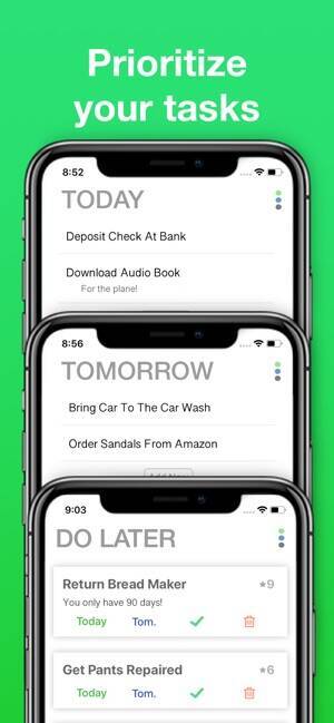今日の無料アプリ 490円 無料 今日 明日 それ以降と優先順位をつけてtodoリストを管理するアプリ Do List To Do List Organizer 他 2本を紹介 19年10月11日 エキサイトニュース