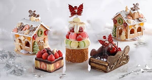 クリスマスにかわいいケーキが欲しい人はマストチェック メルヘンな3種類のケーキがシェラトン都ホテル大阪にお目見え 19年10月16日 エキサイトニュース