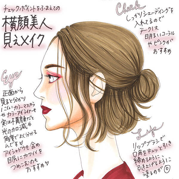 ふいに撮られた写真も素敵すぎる 360 かわいい 横顔美人見せメイクは ちょっとしたポイントを抑えればokなんです 19年10月15日 エキサイトニュース