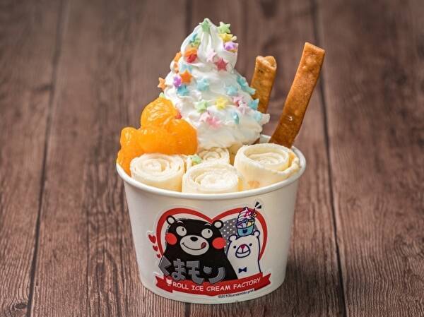 ロールアイスクリームファクトリー×くまモンがコラボ！甘酒、デコポン、熊本食材を使った限定メニューがおいしそう♩