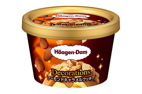 パリパリ ザクザクなトッピング 濃厚アイス ハーゲンダッツ デコレーションズから2品が期間限定で登場です 21年2月22日 エキサイトニュース