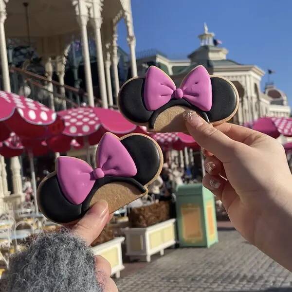 ミニー ディズニー ファンキャップ 2個セット ピンク 明る 紫 おまけ