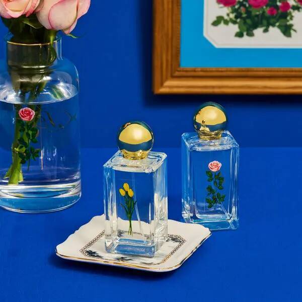 「Francfranc」がスイーツブランド「ルルメリー」とコラボ！“お花×ブルー”の上品なデザインに見惚れちゃう
