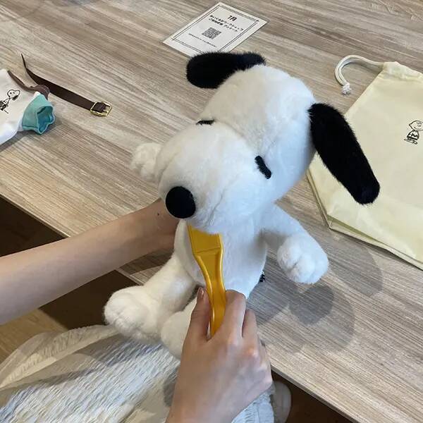 値下げ中 スヌーピーミュージアム ぬいぐるみセット おりたたま