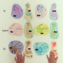 赤ちゃんでも作れる!? 父の日はオシャレでカワイイ「手形アート」をプレゼント！