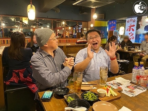 AppleCEOが行った居酒屋へ