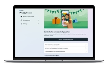 Meta（旧Facebook）、新たな「プライバシーセンター」でユーザーを“教育”