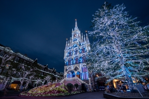 ハウステンポスのイルミネーションに新スポット