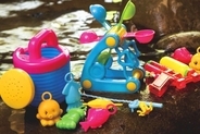 すべり台におもちゃ♪子供が喜ぶ！九州の貸切家族風呂7