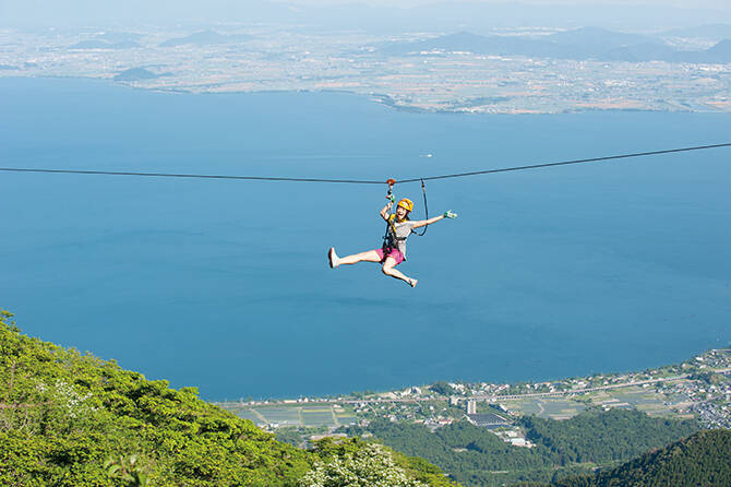 ジップラインに熱気球 16年の紅葉は浮遊感がポイント 東海 16年10月7日 エキサイトニュース
