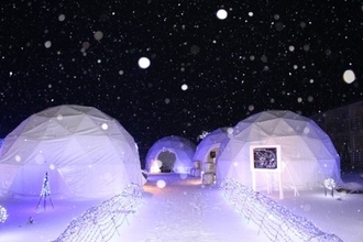 神河町にドーム型のテント村が出現！「アイスルータウン」で極上の冬時間♪【兵庫】