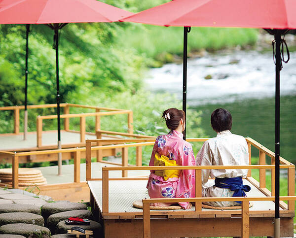 川床に渓流温泉 2017年gwカップル旅行は山中温泉がおすすめ 石川 2017年4月29日 エキサイトニュース