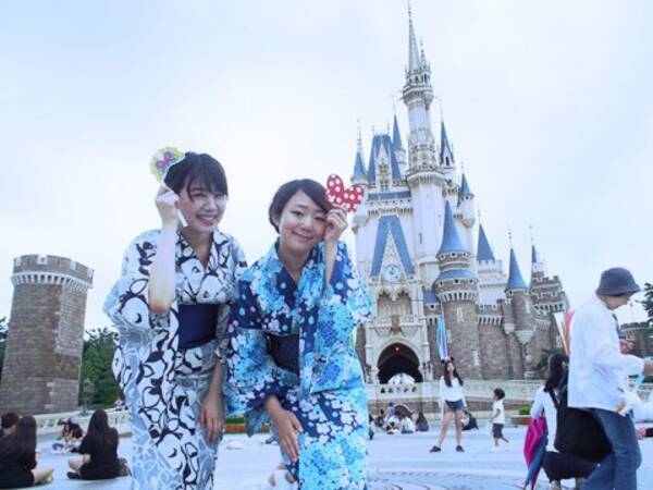 ゆかたで行きたい 東京ディズニーリゾート の ディズニー七夕デイズ 16年6月21日 エキサイトニュース