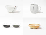 「デッドストックの陶磁器をカラフルな色漆を用いて金継ぎリメイクした「継皿(TSUGI-SARA)」が発売」の画像4